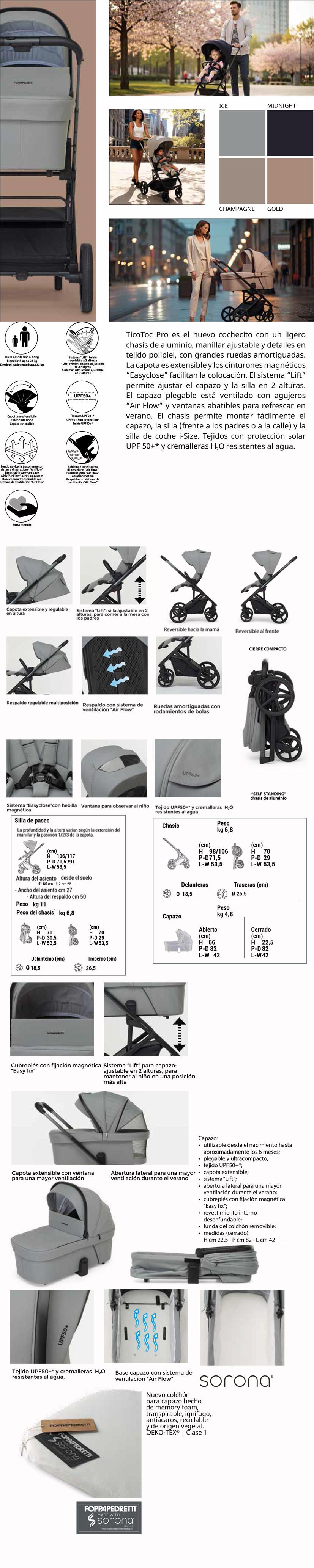 FOPPAPEDRETTI Coche Tictoc Pro