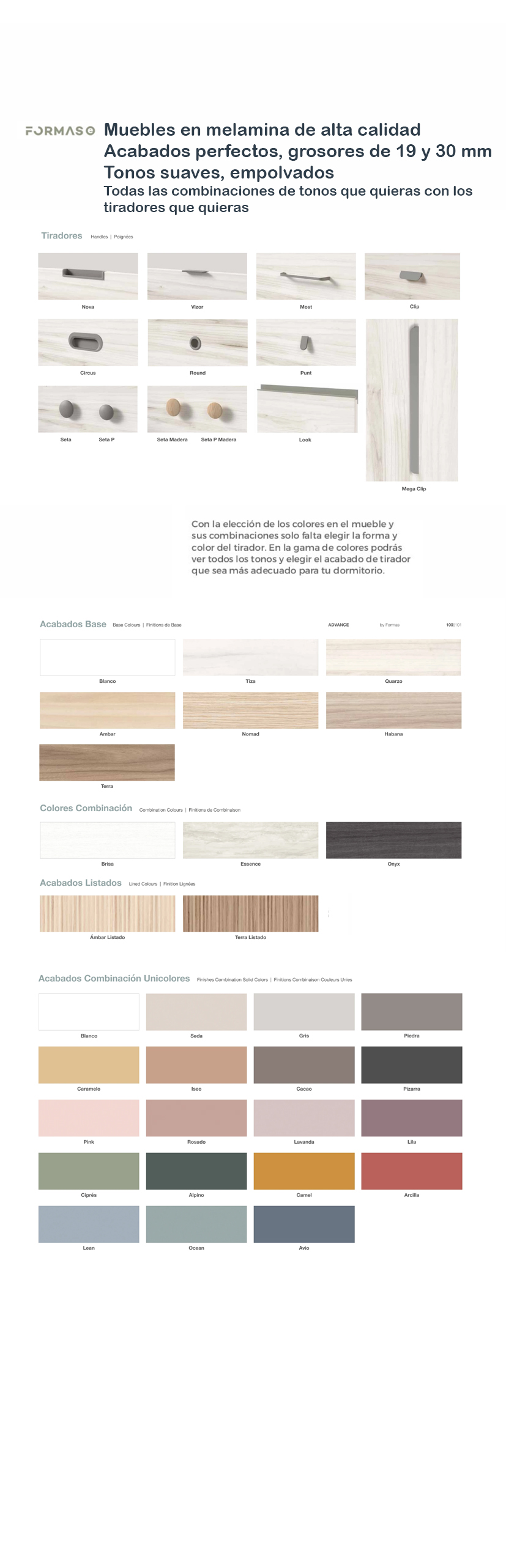 Formas evolution colores