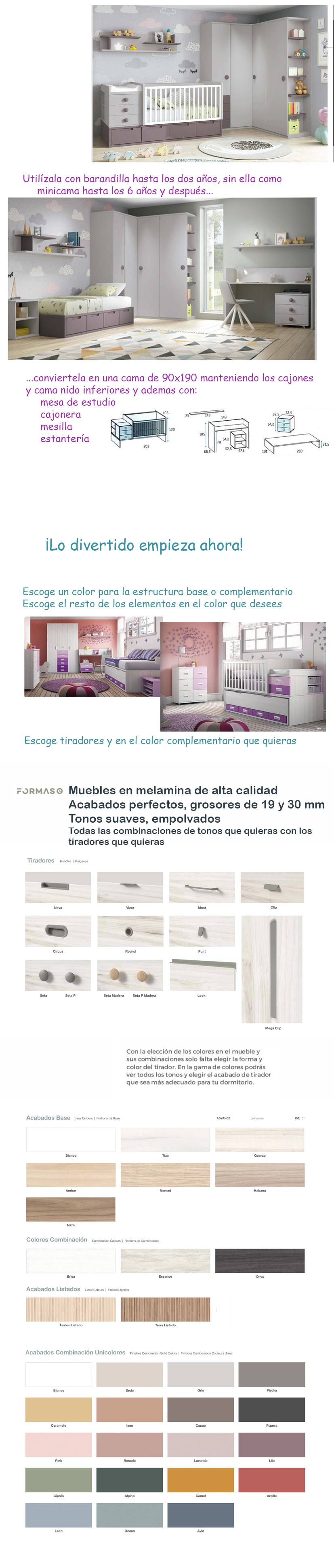 Formas evolution colores