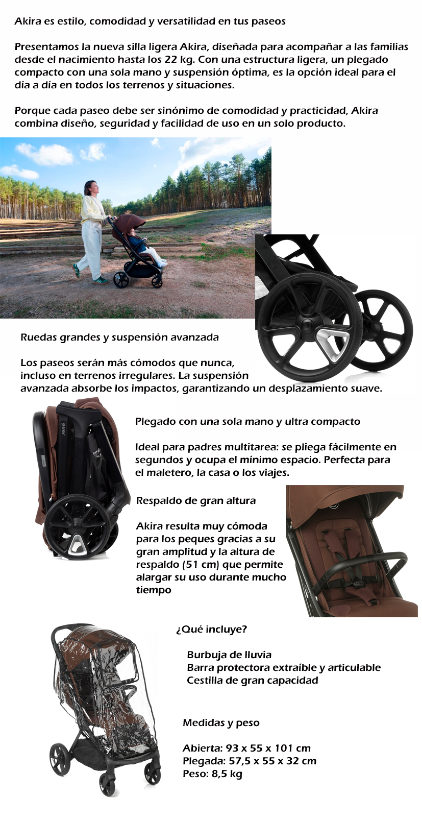 Silla todoterreno Jane Akira