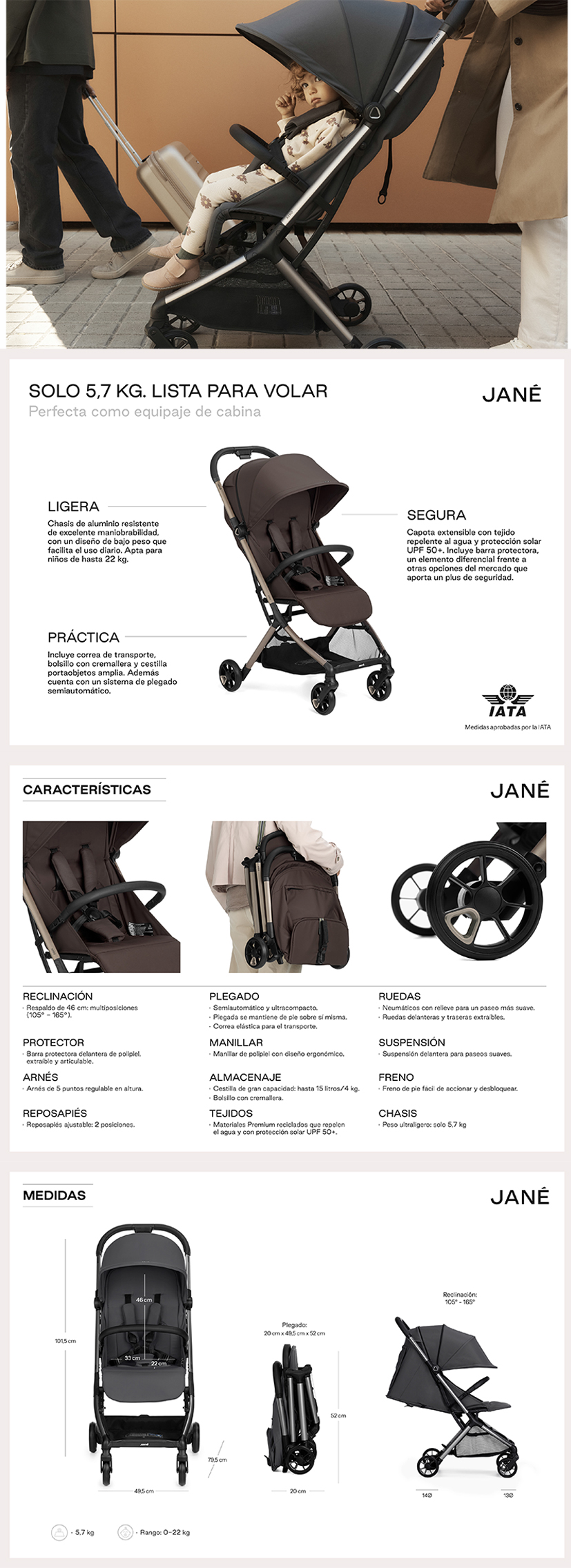 silla de cabina Jane Aero