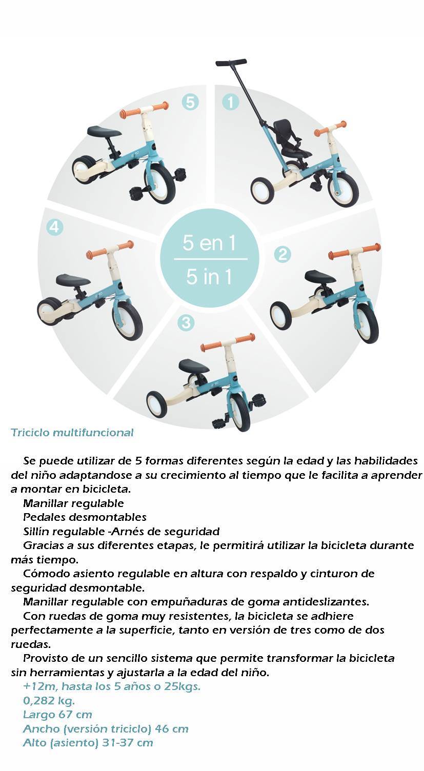 Triciclo evolutivo Gyro