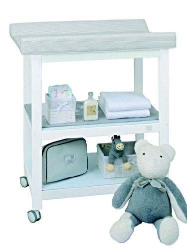 Mueble cambiador de madera de haya Muebles haya y blanco