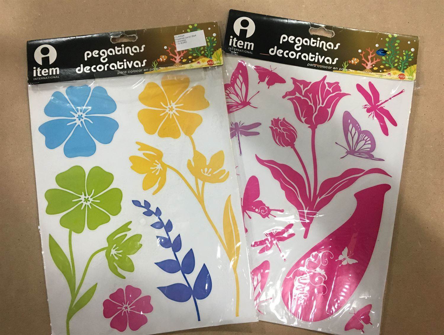 Pegatinas pared 26x40 animales