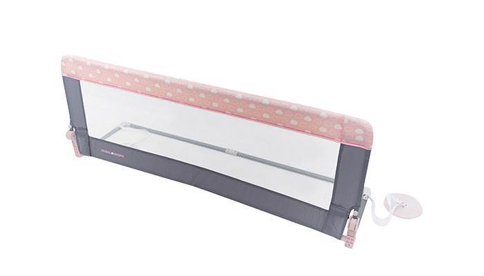 Barrera cama nido plegable 150cm Estampada con Nubes