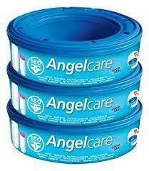 Angelcare pack 3 recambios bolsa papelera de pañales