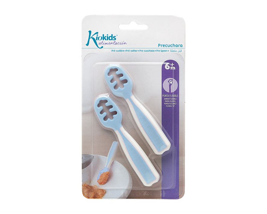 Pack 2 cucharas azul