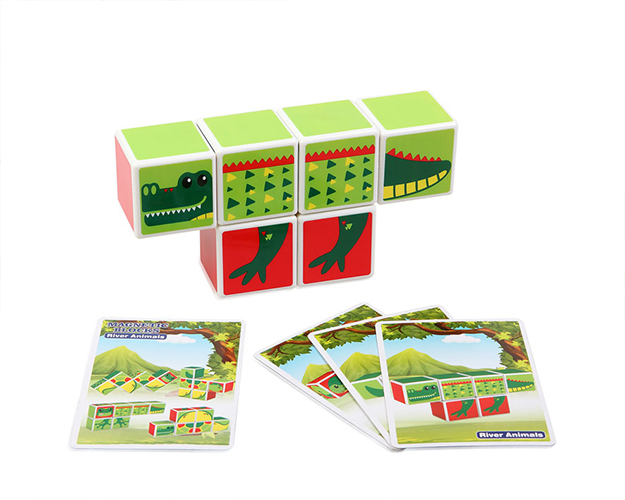 Puzzle magnetico