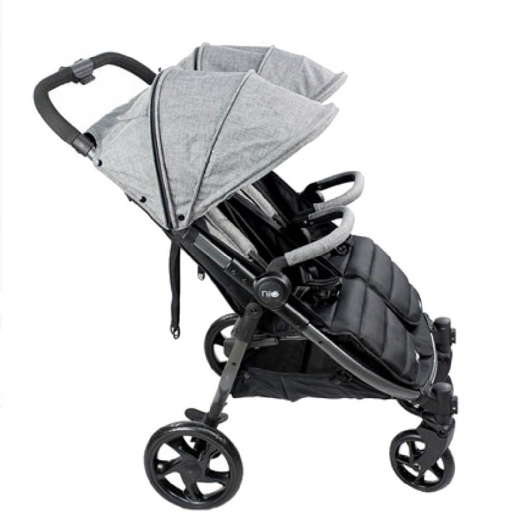 Coche gemelar VENT TWIN silla 2 capazos.