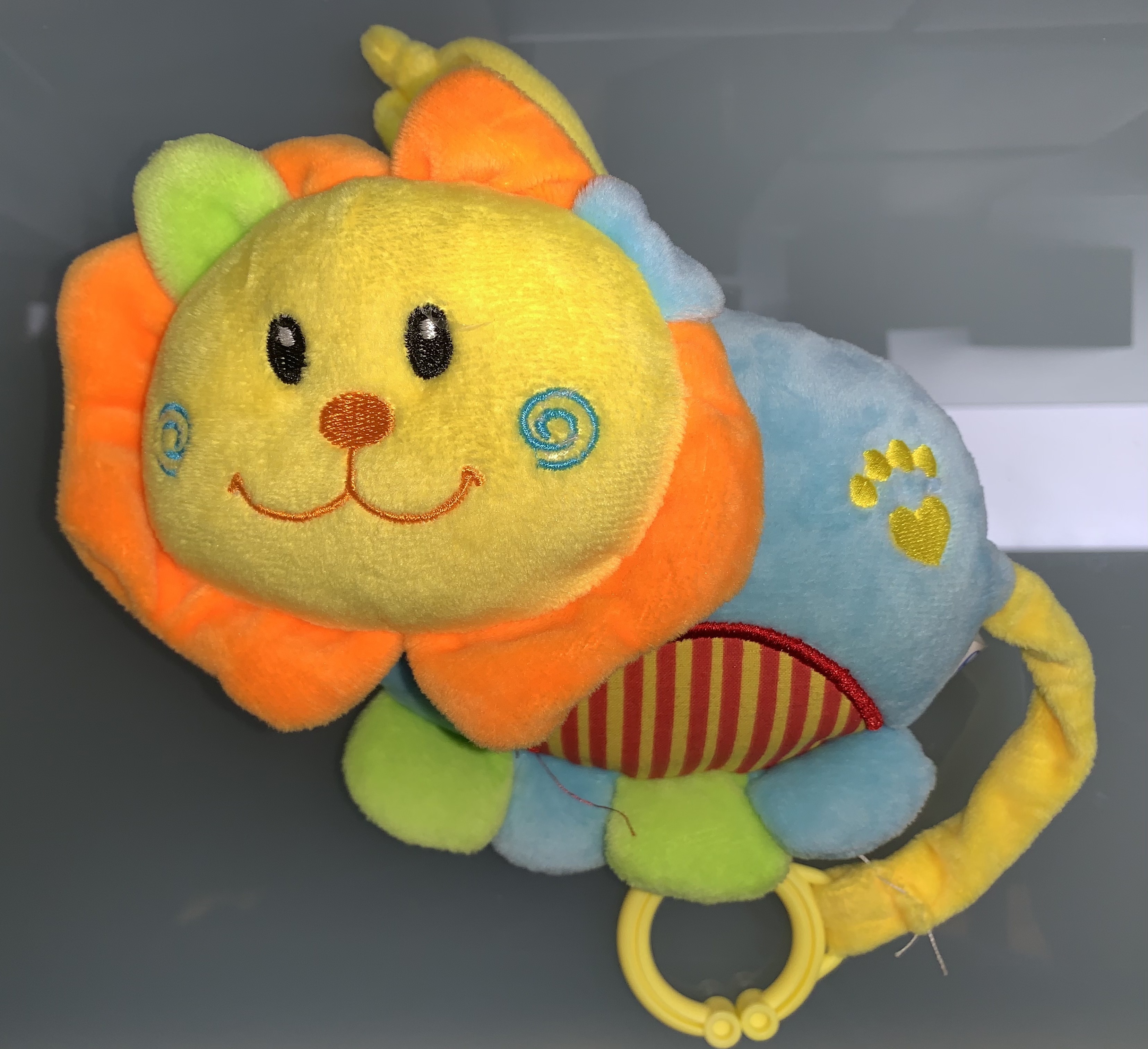 peluche animal musical 18cm-