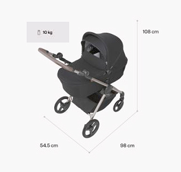 Coche duo IQ coche transformable en silla ligera