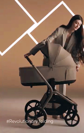 Coche de capazo plegable GOYA 5pzas 