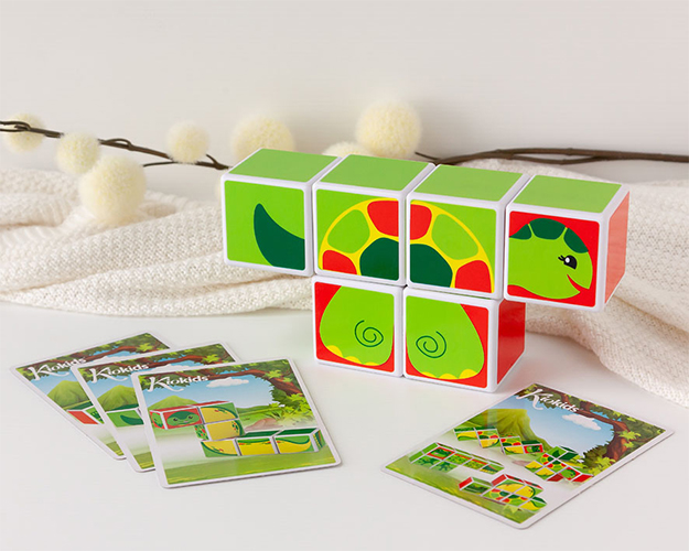 Puzzle magnetico