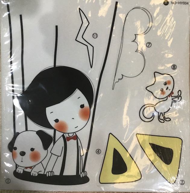 Lampara de pared FLYING GIRL