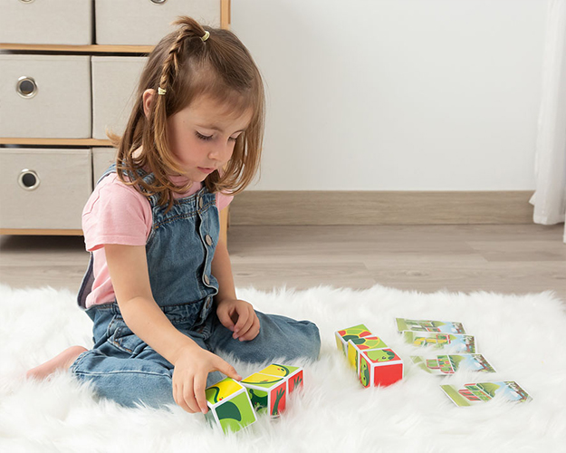 Puzzle magnetico