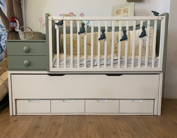 Convertible bicama a cama de 90x190 