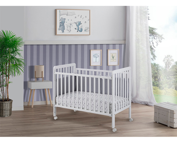 cuna lacada 60x120 BARI blanco